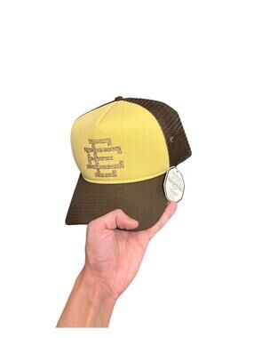 Eric Emanuel x Swarovski Crystal Trucker (Brown)